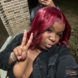 Amazon Deep Burgundy Hair Wig